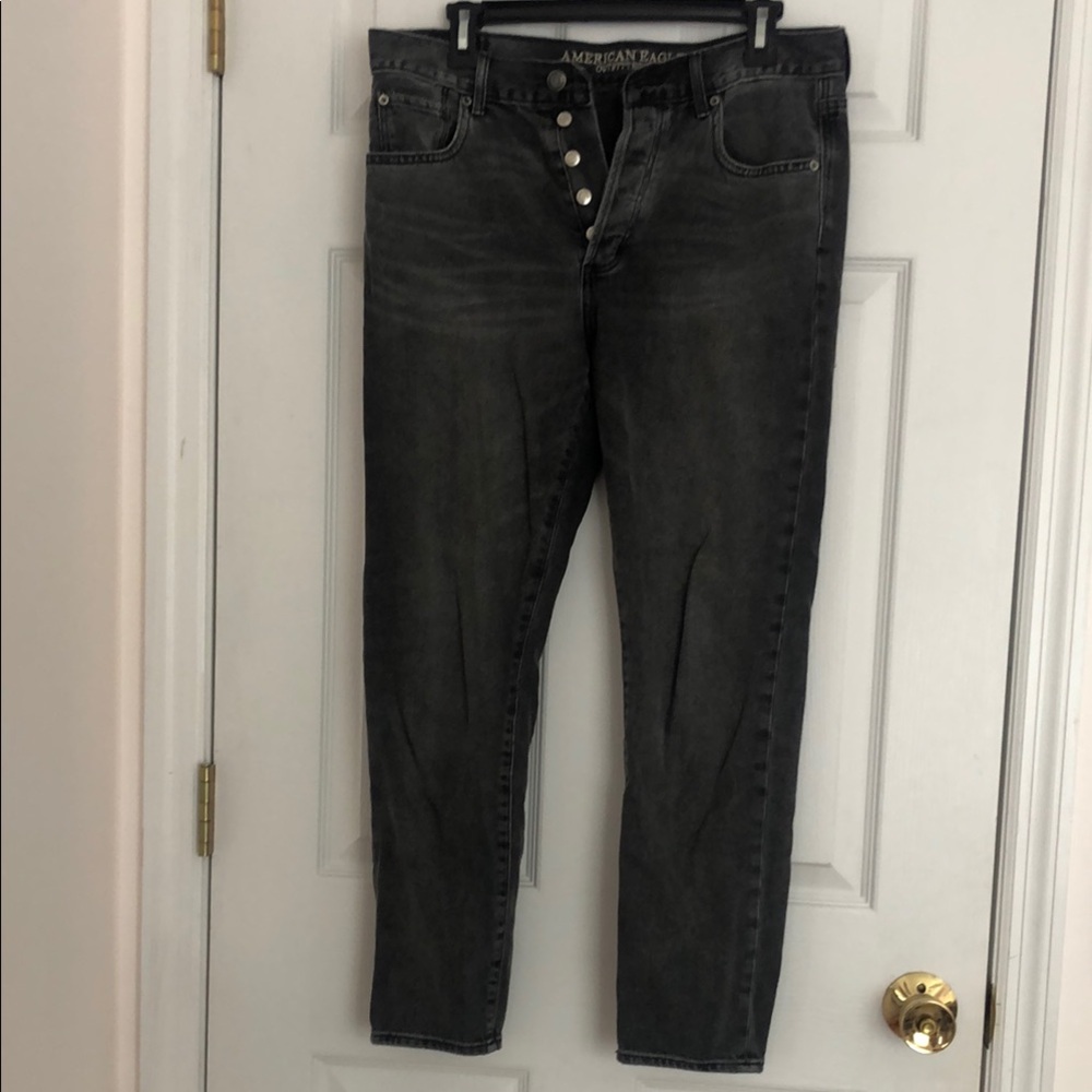 VINTAGE American Eagle Outfitters Black Mid Rise Jeans
